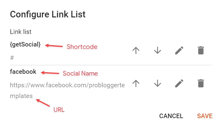 Social Icons